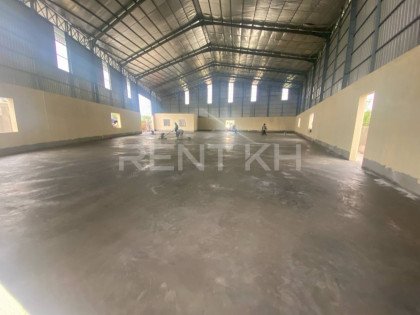 Warehouse for Rent Near Preaek Chrey Market Warehouse in Phnom Penh Capital