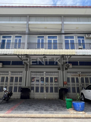 Flat for Rent at Borey Hong Lay Chamka Dong Flat in Phnom Penh Capital