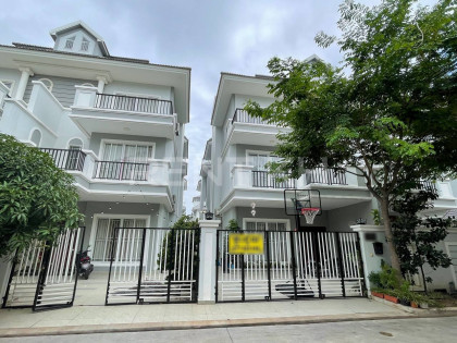 Twin Villa for Rent at Borey Phnom Penh Thmey Villa in Phnom Penh Capital