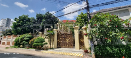 Single Villa for Rent at  Tuol Kork Villa in Phnom Penh Capital