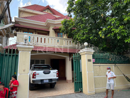 Single Villa for Rent at, Khan Toul Kork Villa in Phnom Penh Capital