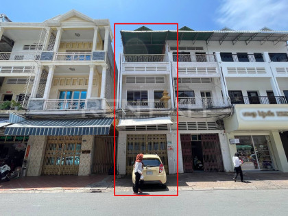Shop House for Rent near Tuol Kork Market Flat in Phnom Penh Capital