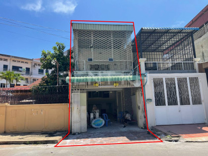 Shop House for Rent near Tuol Kork Market Flat in Phnom Penh Capital