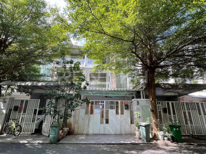 Link House for Rent at Borey Orkide Villa The Royal Villa in Phnom Penh Capital