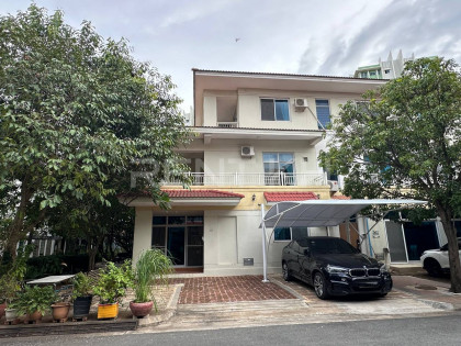 Link House for Rent at Borey​ Kamko City Villa in Phnom Penh Capital