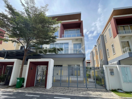 Twin Villa for Rent at Borey Orkide The Botanic City Villa in Phnom Penh Capital