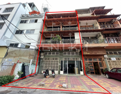Shop House for Rent at Sangkat Bkk1 Flat in Phnom Penh Capital