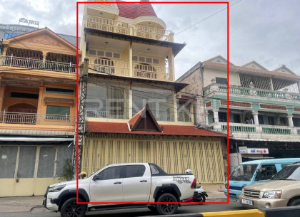 Shop House for Rent near Old Stadium Flat in Phnom Penh Capital
