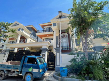 Twin Villa for Rent at Borey Amory Sensok Villa in Phnom Penh Capital