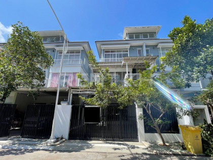 Villa Twin for Rent at  Borey Peng Huoth Phnom Penh City Villa in Phnom Penh Capital