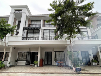 Link House  for Rent at Borey Peng Huoth the Star Eco Romance Villa in Phnom Penh Capital