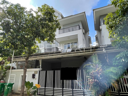 Twin Villa for Rent at Borey Phnom Penh Thmey 598 Villa in Phnom Penh Capital