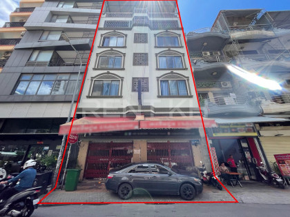 Shophouse for Rent near Royal Palace Flat in Phnom Penh Capital