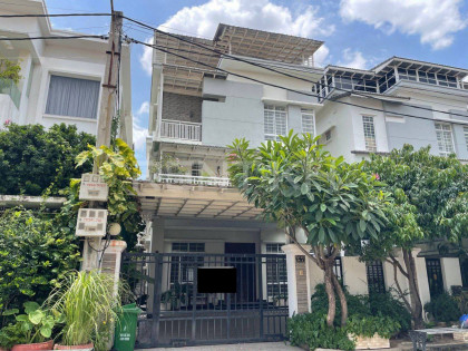 Single Villa for Rent at Borey Crystal  Phnom Penh City Villa in Phnom Penh Capital