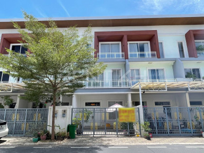Link House for Rent at Borey 0rkide The Evergreen Villa in Phnom Penh Capital