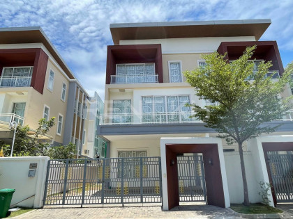 Twin Villa for Rent at Borey Orkide The Botanic City Villa in Phnom Penh Capital