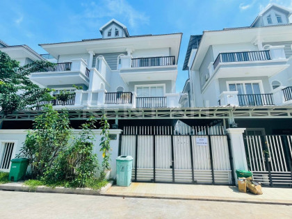 Twin Villa for Rent at Borey Phnom Penh Thmey Elites Park 2 Villa in Phnom Penh Capital