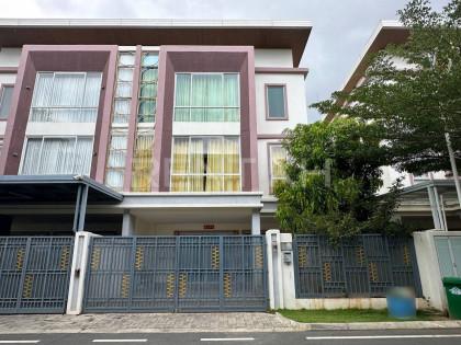 Twin Villa For Rent At Borey Orkide 6A Villa in Phnom Penh Capital