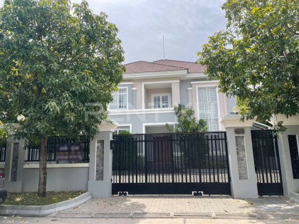 Single Villa for Rent at Borey AngKor Phnom Penh Villa in Phnom Penh Capital