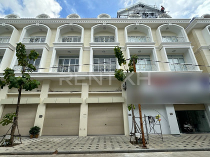 Shophouse at Borey Blue Diamond 6A Flat in Phnom Penh Capital