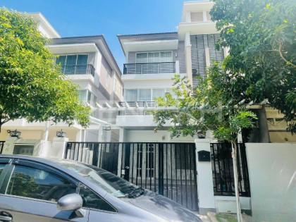 Twin Villa for Rent at Borey Peng Huot Mong Rithy Villa in Phnom Penh Capital