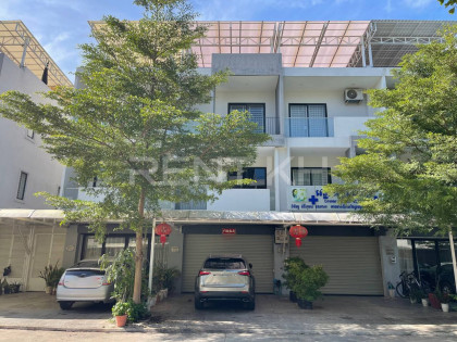 Shop House for Rent at Borey Arata Flat in Phnom Penh Capital