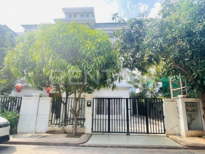 Twin Villa for Rent at Borey Peng Huot Mong Rithy Villa in Phnom Penh Capital