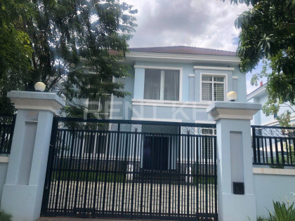 Single Villa for Rent at Borey Angkor Phnom Penh Villa in Phnom Penh Capital