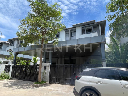 Villa Twin for Rent in Borey Chip Mong 50M Villa in Phnom Penh Capital