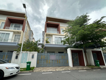 Twin Villa For Rent At Borey Orkide 6A Villa in Phnom Penh Capital