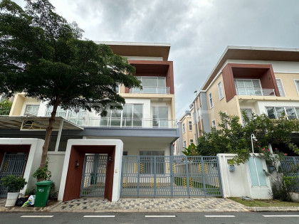 Twin Villa For Rent At Borey Orkide 6A Villa in Phnom Penh Capital