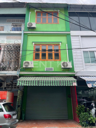 Shop House for Rent at Khan Toul Kork Flat in Phnom Penh Capital