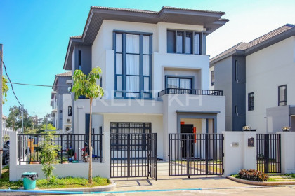 Single Villa for Rent at Borey Chip Mong Park Land 598 Villa in Phnom Penh Capital