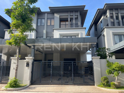Twin Villa for Rent at Borey Chip Mong Land Grand Phnom Penh City Villa in Phnom Penh Capital