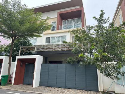 Twin Villa for Rent in Borey Orkide 6A Villa in Phnom Penh Capital