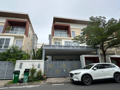 Twin Villa For Rent At Borey Orkide 6A Villa in Phnom Penh Capital