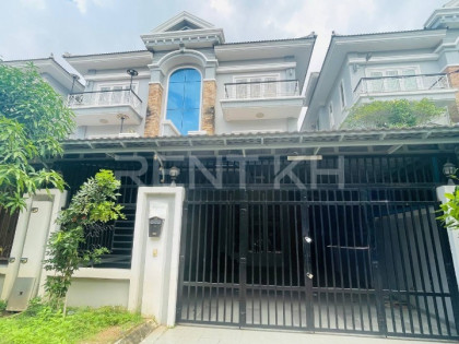 Twin Villa for Rent in Borey Vimean Phnom Penh 598 Villa in Phnom Penh Capital