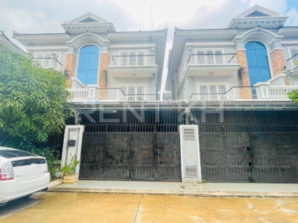 Twin Villa for Rent in Borey Vimean Phnom Penh 598 Villa in Phnom Penh Capital