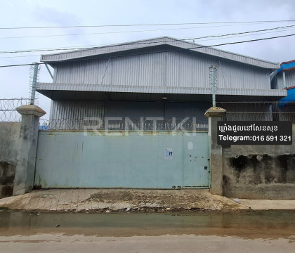 Warehouse for Rent at Khan Sen Sok Warehouse in Phnom Penh Capital