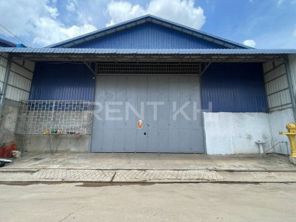 Warehouse for Rent Near Chom Chai Skybridge, Veng Sreng Blvd Warehouse in Phnom Penh Capital