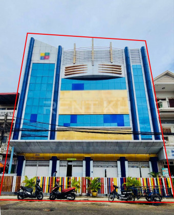 Shop House for Rent near Tuol Kork Market Flat in Phnom Penh Capital