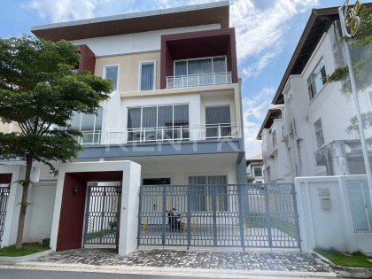 Twin Villa For Rent At Borey Orkide 6A Villa in Phnom Penh Capital