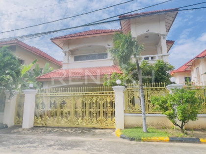 Single Villa for Rent at   Borey Piphop Thmey Villa in Phnom Penh Capital