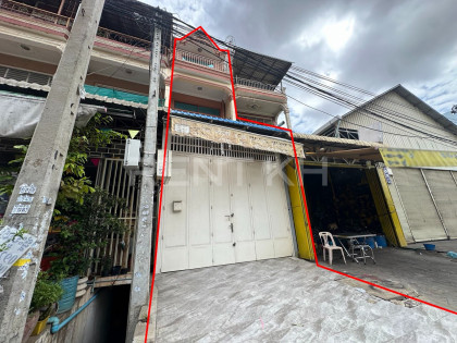 Shophouse for Rent near Boeung Kak Flat in Phnom Penh Capital