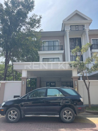 Twin Villa for Rent at Borey Peng Huoth 50m Villa in Phnom Penh Capital