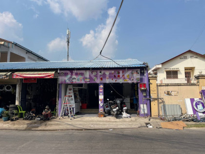Shop for Rent near Sangkat Kouk Khleang Commune Hall Flat in Phnom Penh Capital