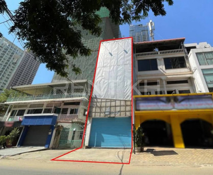 Shophouse for Rent at  BKK1 Flat in Phnom Penh Capital