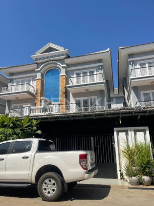 Twin Villa for Rent at Borey Vimean Phnom Penh 598 Villa in Phnom Penh Capital