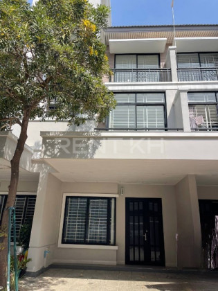 Link Villa for Rent at Borey Peng Huoth 50m Villa in Phnom Penh Capital