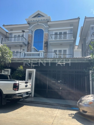 Twin Villa for Rent at Borey Vimean Phnom Penh 598 Villa in Phnom Penh Capital